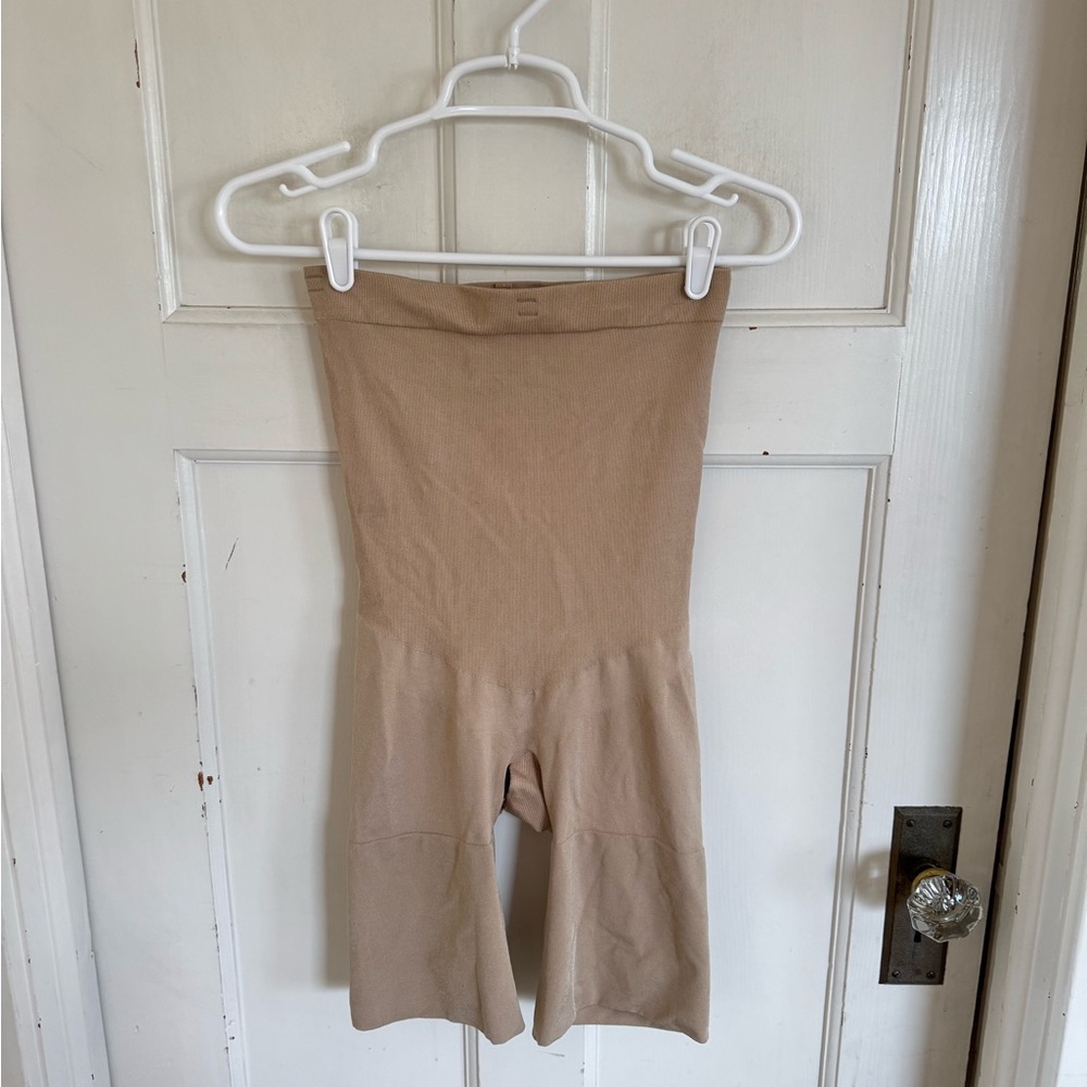 Spanx nude high rise‎ shapewear shorts size 3x